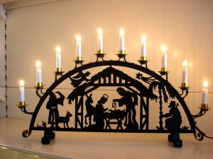 Schwibbogen Krippe